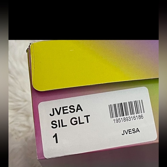 New Steve Madden kids little girl shoes sandal 1 silver glitter gift  stylish - Picture 8 of 8